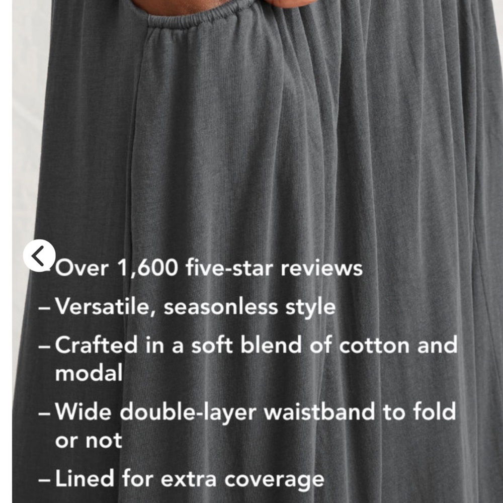 Garnet Hill Favorite Maxi Knit Skirt - Picture 9 of 10